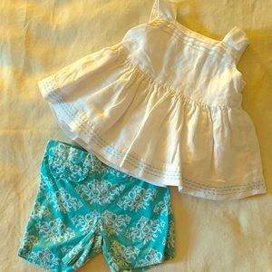 2pc Janie & Jack short set